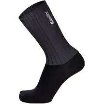 Santini SMS Madss Fahrradsocken 1 Paar Schwarz XL/XXL
