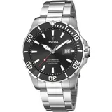 Festina Automatik Silber Edelstahl Case SilberEdelstahl Band