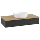 Villeroy & Boch Antao Waschtischunterschrank 1000x190x500mm L09111PD mit Beleuchtung mit Struktur FK/AP: PD/1