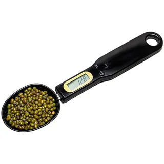 Luckxing Digitale Löffelwaage Präzise Auf 0,1 G Gewürzwaage Bis 500g Messlöffel Backwaage Zum Kochen Von Lebensmitteln Mit Umschaltbarer LCD-Anzeigeeinheit/Datensperrfunktion