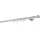 MYDECO 20mm,1-läufig,Rohr,Wandträger 6,5cm,Endstück ball Farbe: Edelstahl-Optik, Größe: 240cm