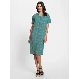 Inspirationen Etuikleid Druck-Kleid Blau 24