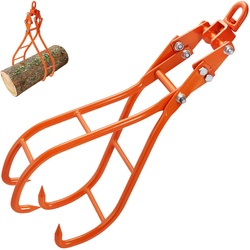 VEVOR Holzkrallenhaken 28 Zoll 4-Klauen-Holzgreifer für Holzfällerzangen 2205 lbs
