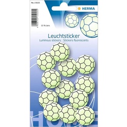 HERMA Aufkleber 15025 – Leuchtaufkleber für Kinder – selbstklebend – weiß, (Packung) weiß