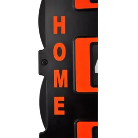 Carrington Tennisplatz-anzeigetafel Englisch - Black / Orange - 60 x 46 cm