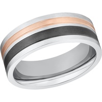 S.Oliver Herren Ring "2032551", Edelstahl, tricolor