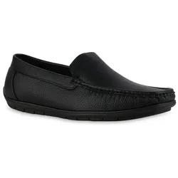 Herren Mokassins in Schwarz