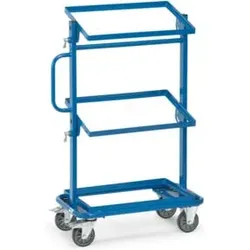 fetra Beistellwagen 32910 - offener Rahmen - Tragkraft 200kg TPE-Reifen
