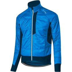 Löffler Fahrradjacke Bike Iso-Jacket Hotbond PL60 (PrimaLoft®, winddicht, wasserabweisend) blau Herren