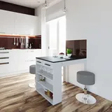 Vicco Repose Stehtisch Loungetisch Tresentisch Tisch Küchentisch Regal