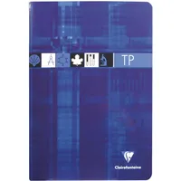 Clairefontaine 10x Arbeitsheft A4 32 Blatt, FR Lin.blanko 125g Sortiert 3177C