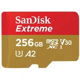 SanDisk Extreme microSDXC UHS-I U3 V30 A2 256 GB