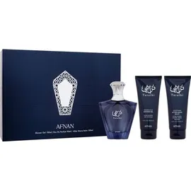 Afnan Turathi Blue Eau de Parfum 90 ml + After Shave Balm 100 ml + Shower Gel 100 ml Geschenkset