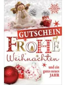 Weihnachtsgutscheinkarte 23-2242   Bild