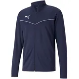 Puma teamRISE Trainingsjacke peacoat/white L