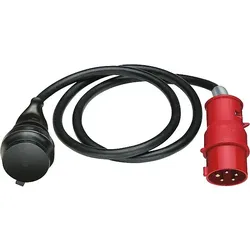 Adapter Leitung IP44, Schwarz - Länge 1,5m