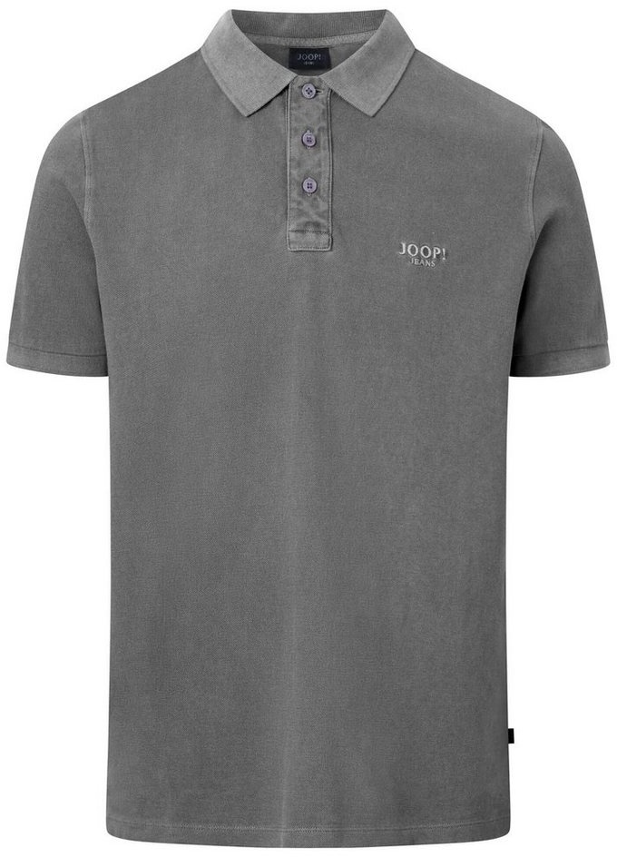 Joop Jeans Poloshirt Herren Poloshirt - JJJ-02Ambrosio, kleines Logo grau L