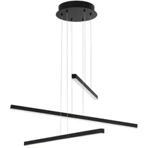 Nova Luce Lior 1-flg. 4183 lm 60 cm schwarz