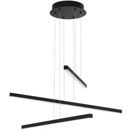 Nova Luce Lior 1-flg. 4183 lm 60 cm schwarz