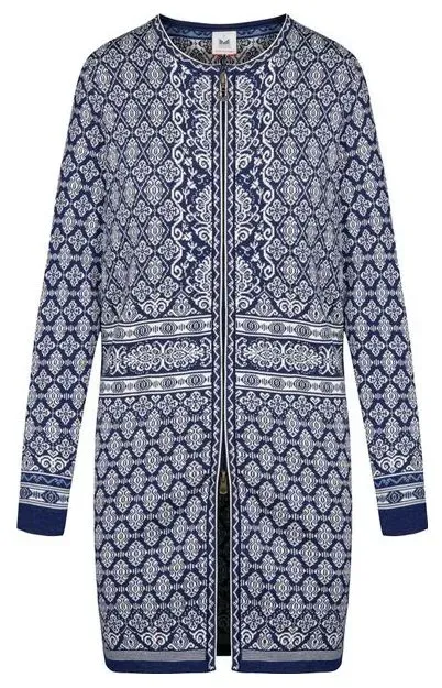Dale of Norway Ingeborg Fem Jacket electricstorm offwhite blue (C) XS