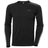 HELLY HANSEN Lifa Active Stripe Crew Langarm-baselayer - Black - S