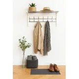 moebel-direkt-online Wandgarderobe Emma Schwarz