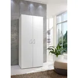 WIMEX Multiraumkonzept Schrank 80 x 185 x 40 cm Weiß