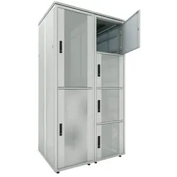 EFB PRO-CL2-4288GR.G1RW1 Co-Location Rack PRO, 2 x 20HE, 800x800 mm, RAL7035, Front- Glas, Rückwand PROCL24288GRG1RW1