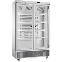 KBS Umluftkühlschrank Lagerkühlschrank Getränkekühlschrank innen außen weiß neu