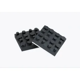 Dynavox Geräte Antivibe-Füße Quadratisch 40 x 40 mm, 4er Set