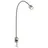 LINDBY Hanilo LED Klemmleuchte Nickel (9626006)