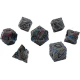 glassstaff Glass Staff Elysian Trails Metal RPG Dice Set