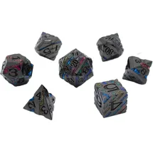 glassstaff Glass Staff Elysian Trails Metal RPG Dice Set
