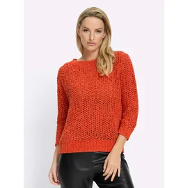 Heine Strickpullover orange 38
