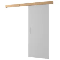 Schiebetür Komplettset - Schiebetürsystem Salwador 1 - Schiebetüren - Trennwände - Raumteiler - Innentüren, Tür 90 x 204 cm - Schiebetür Schiene - Zimmertür mit Schiebetür Griff - Saloontür
