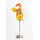Trendline Figurenstecker Metall Vogel 59 x 11 x 25 cm mehrfarbig