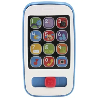 Fisher-Price Fisher Price Smartphone Musiklernspielzeug für Babys, grau, HXB89