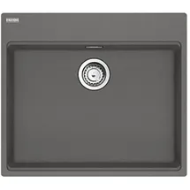 Franke Maris Care MRG 610-60 C rechts flächenbündig granit grau Handbetätigung 635 x 559 mm