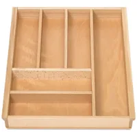 Orga-Box III Buche Besteckeinsatz Besteckkasten 500 mm) für Nobilia