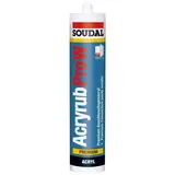 SOUDAL Bauanschlussfugenacryl Acryrub PRO W 15% 310 ml weiß