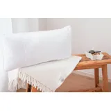 Jekatex Nackenstützkissen 80 x 40 cm Weiß