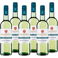 Oberrotweiler Müller-Thurgau Kabinett - Weißwein lieblich, fruchtig frisch im Geschmack - Badischer Wein, Anbaugebiet Kaiserstuhl (6 x 0,75 l)