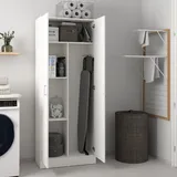 Dmora Charleston 73 x 180 x 37 cm 2-türig weiß / weiß