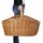 Dekoleidenschaft Einkaufskorb Maxi aus Weide 49 x 68 x 47 cm braun