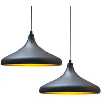 Bamyum Champion 2-flg. Ø35 cm rund schwarz-gold