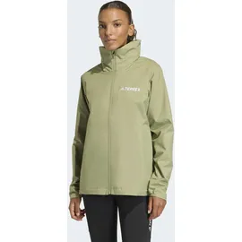 adidas Multi Essentials 2L Regenjacke Damen Tent Green XS
