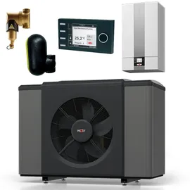 WOLF-Garten Wolf Paket CHA-20/24-400V Luft-Wasser-Wärmepumpe Monoblock mit E-Heizelement R290 inkl. BM-2 und Schlammabscheider 9149092W01