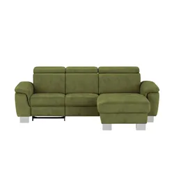 meinSofa Ecksofa  Beata ¦ grün ¦ Maße (cm): B: 234 H: 80 T: 163.0