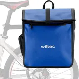 Wiltec Gepäckträgertasche 22 l blau