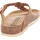 Birkenstock Gizeh Braided Nubukleder geölt cognac 38